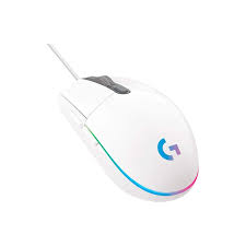 MOUSE LOGITECH G203 LIGHTSYNC OPTICAL 8000 DPI RGB WHITE